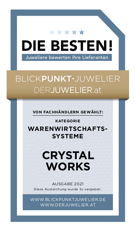 crystalworks. Auszeichnung